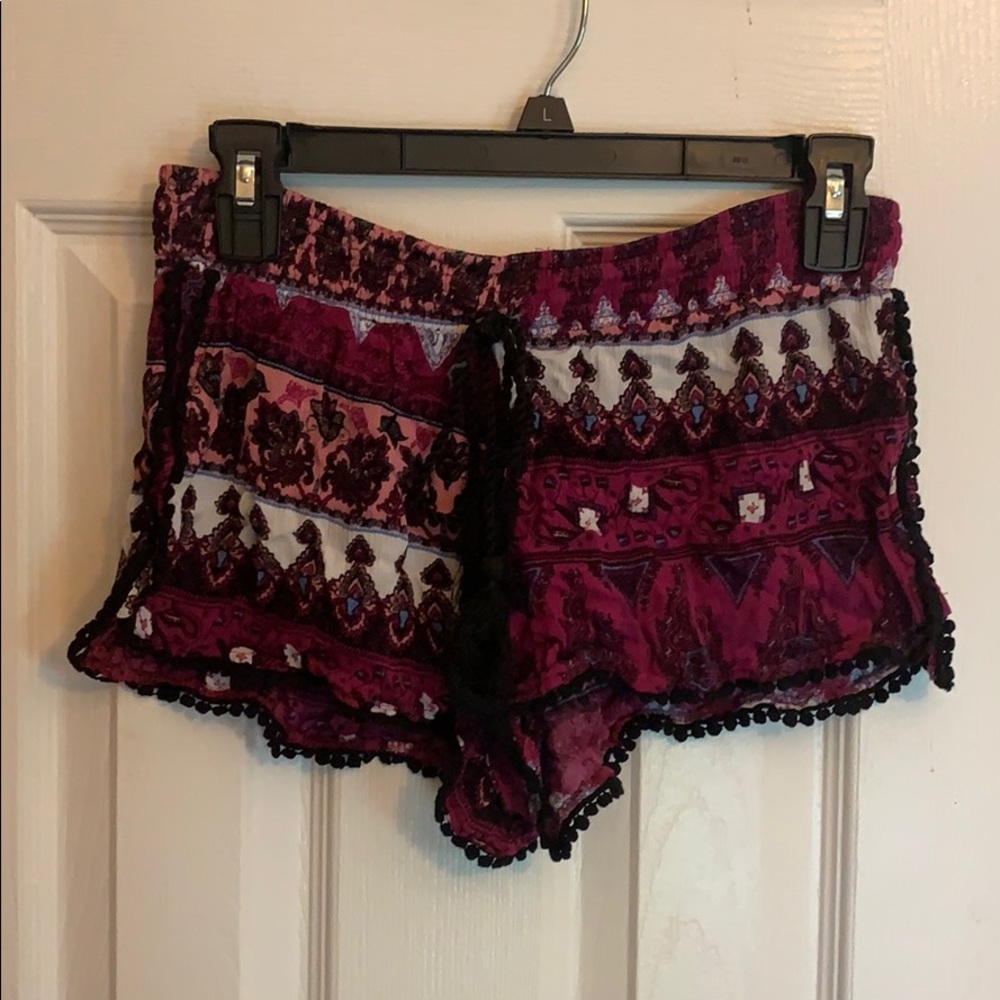 Pink shorts